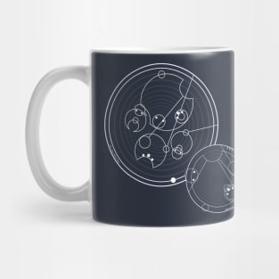 Doctor Who Gallifreyan - Run you clever boy, allons-y! Mug